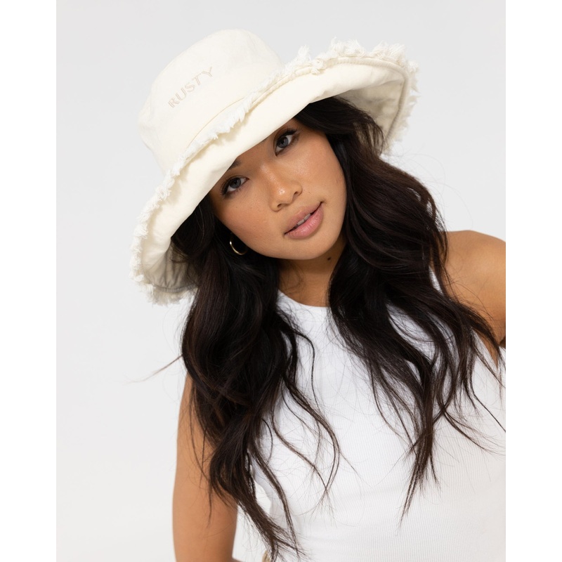 Rusty Gleam Wide Brim Bucket Hat