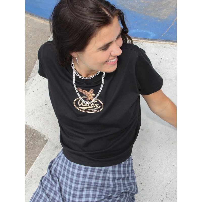Volcom I Got You Baby T-Shirt|Black|8|10|12|14|16