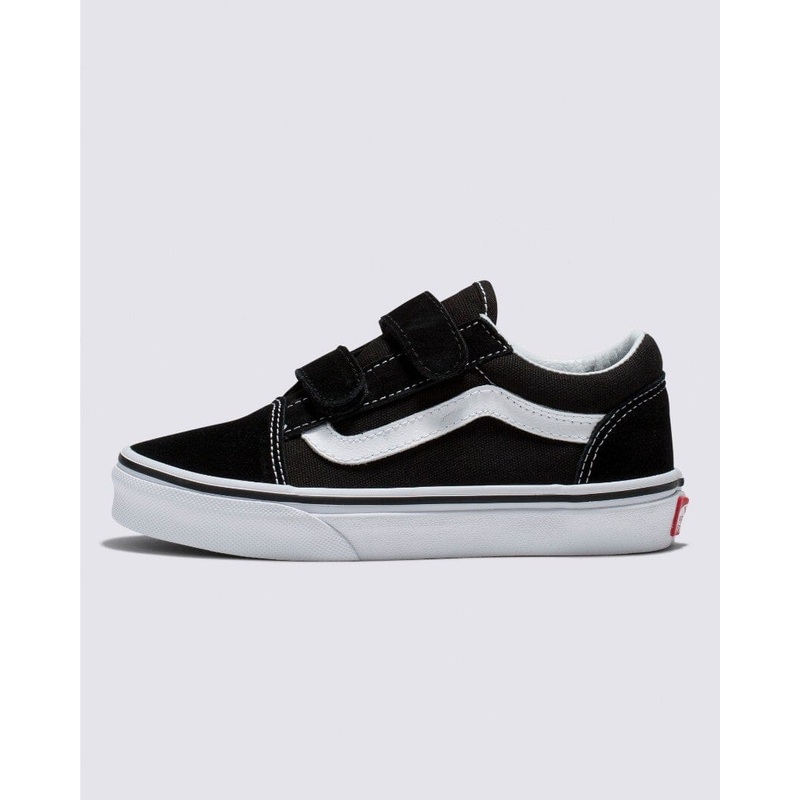 Vans Old Skool V Youth|Black / True White|13K|1|2|3
