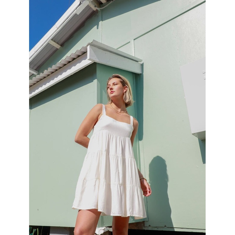 Volcom Viper Mini Dress|Bone|8|10|12|14|16