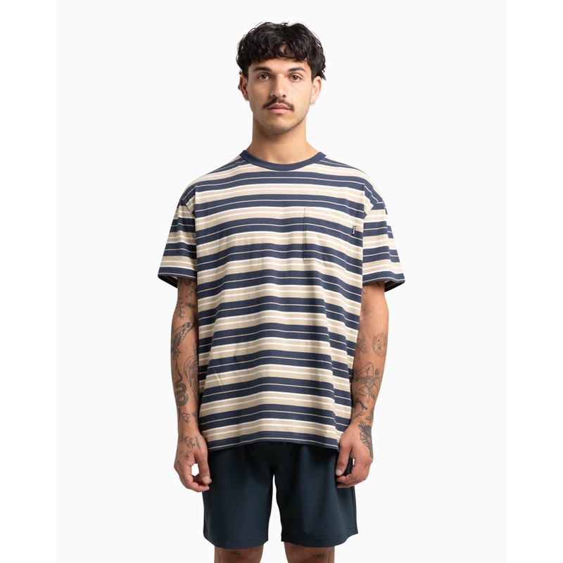 Hurley Organic Flash T-Shirt|Mood Indigo|S|M|L|XL