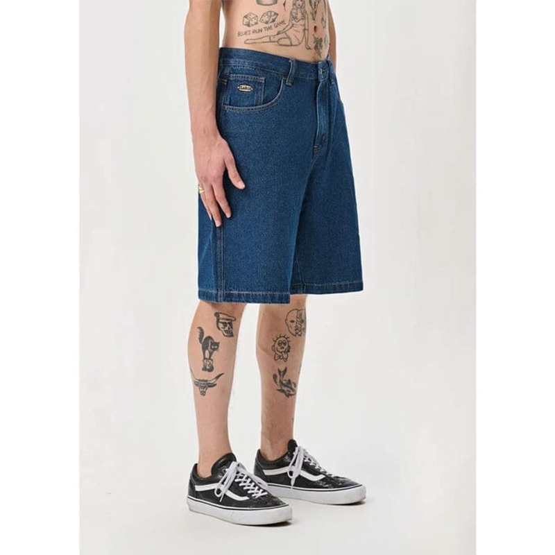 X-Large Bull Denim 91 Shorts – Blue Denim