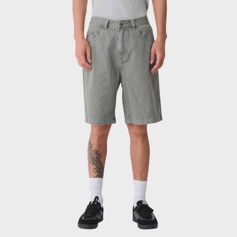 X-Large Bull Denim 91 Shorts – Olive Grey