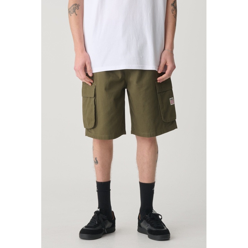 S Double Cargo Workshorts|Army|28|30|32|34|36