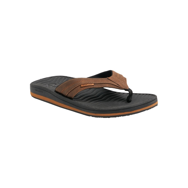 Kustom Quest Jandals|Chocolate|8|9|10|11|12|13