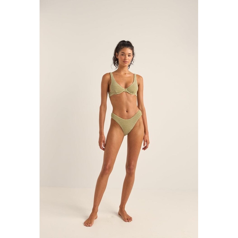 Rhythm Cove Stripe Holiday Bikini