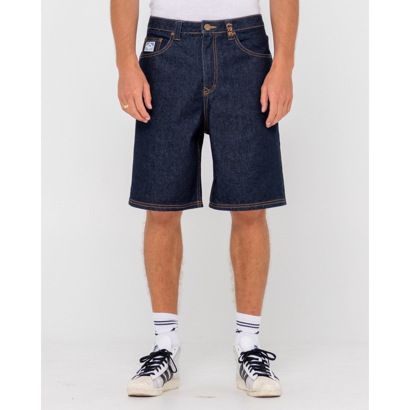 Rusty Lucifer Loose Jorts|Raw Dawg Blue|30|31|32|33|34|36|38