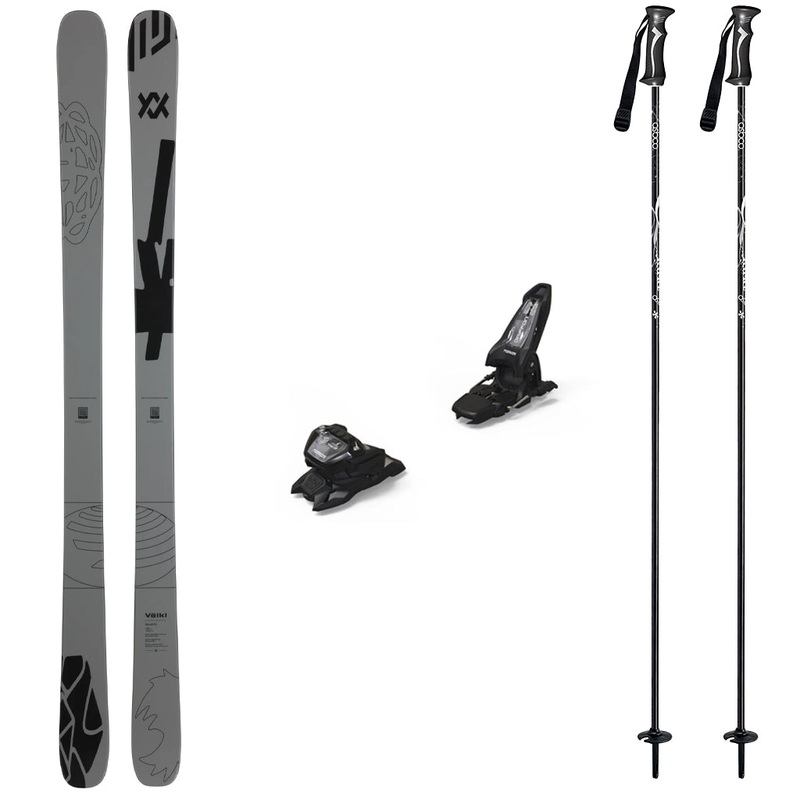 Volkl Revolt 90 Skis 2026 with Marker Griffon 13 Bindings Ski Package