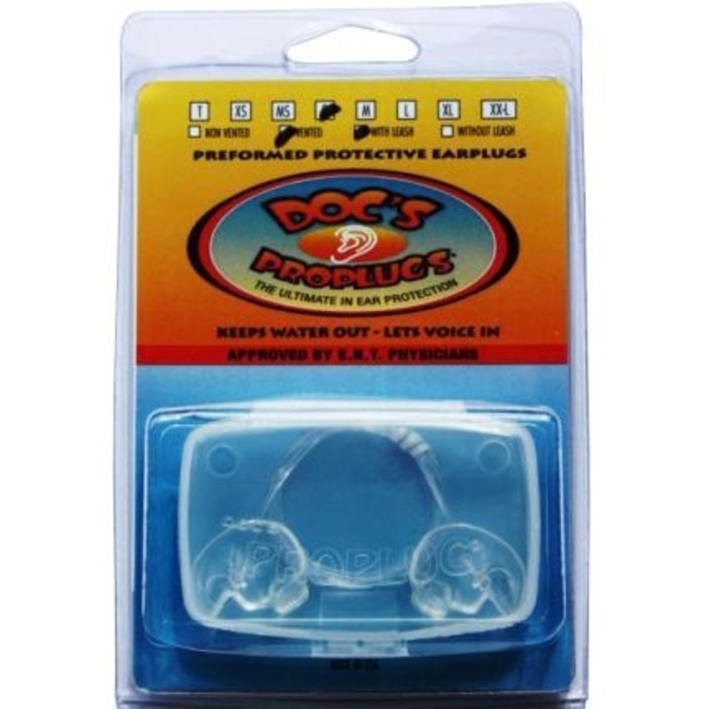 DOC’S PRO PLUGS – Bouchons oreilles avec leash – Non ventils – Blue