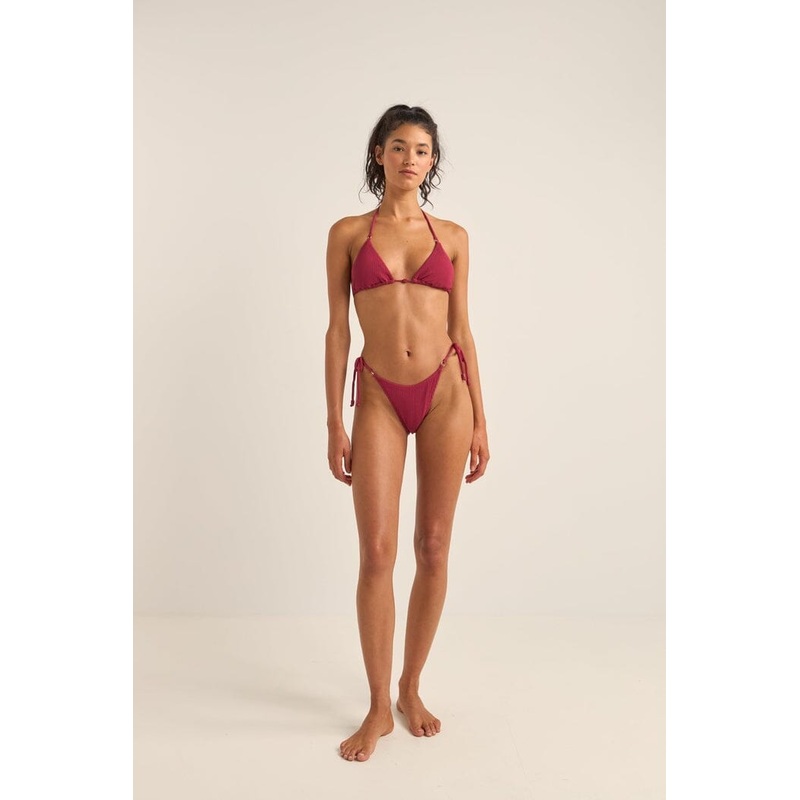 Rhythm Isla Rib Slide Tie Bikini
