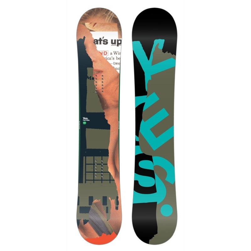 YES Snowboards – Planche de Snowboard – The Public 151