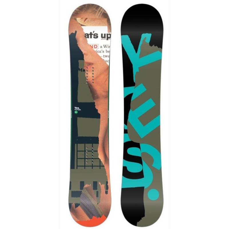 YES Snowboards – Planche de Snowboard – The Public 151