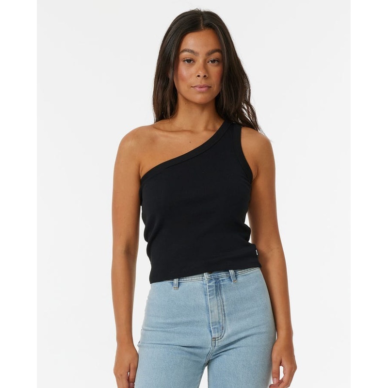 Rip Curl Asymmetrical Ribbed Tank