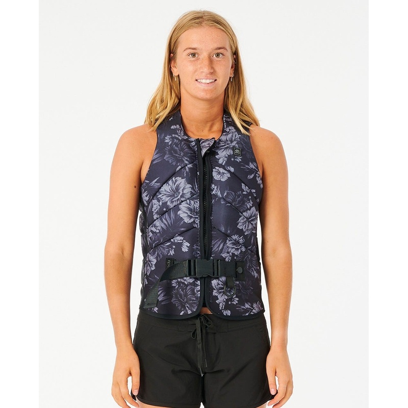 Rip Curl Womens Dawn Patrol Pro Buoy Vest – Black / Black