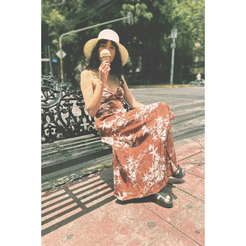 Brixton Riviera Dress|Sepia|XS|S|M|L