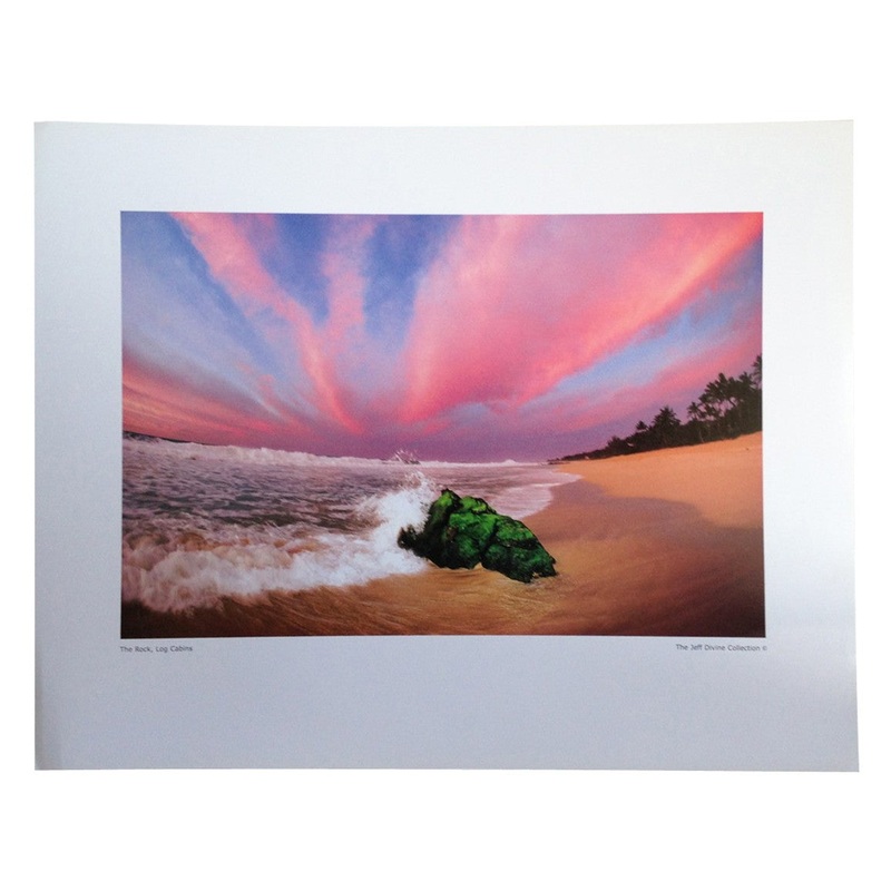 Poster Photo Surf The JEFF DIVINE Collection No 2 ‘The Rock Log Cabins’