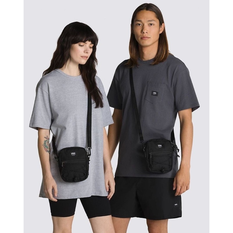 Vans Bail Shoulder Bag|Black Ripstop