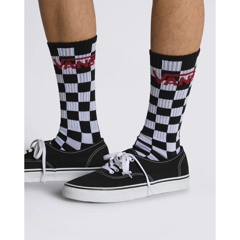 Vans Classic Crew Socks 3-Pack – Black / White