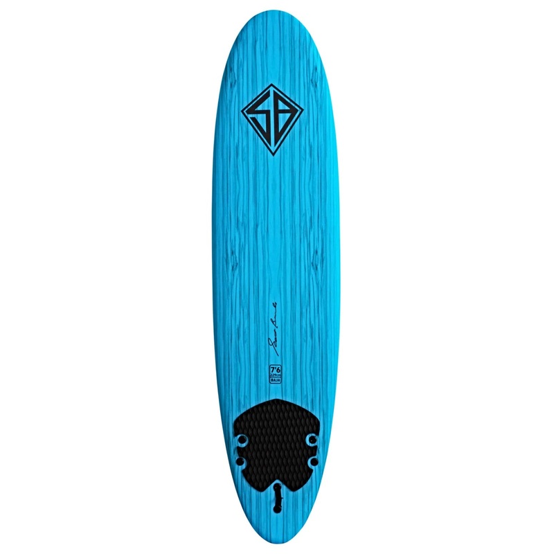 CBC – Planche de Surf en mousse – Softboard 7’6 Scott Burke – Light Blue