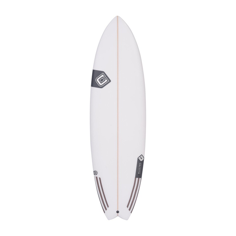 CLAYTON Surfboards – Makoi Fish (PU) Futures – 6’0
