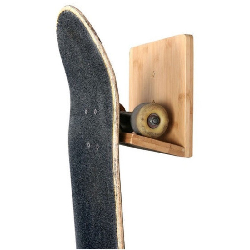 CORSURF – Support mural Skateboard (Bamboo Wall Rack)