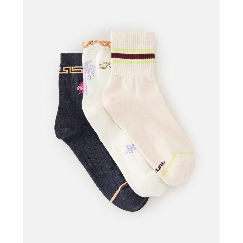 Rip Curl Mixed Socks 3-Pack|Multico