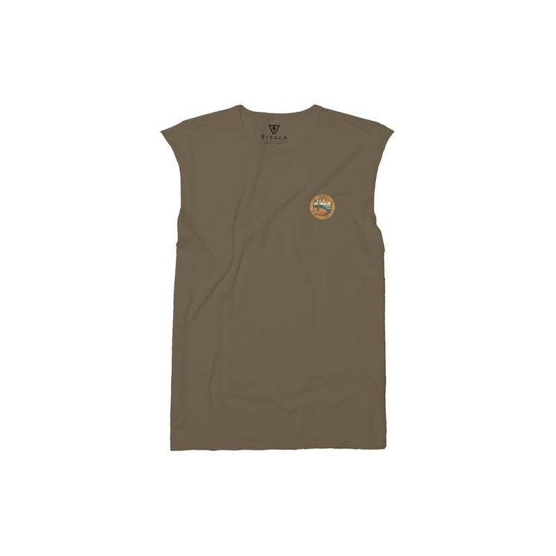 Vissla Glass On Glass Off Organic Blend Sleeveless Tank