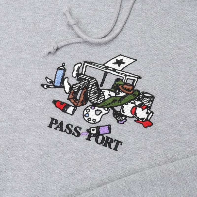 Passport Lucid Dream Hoodie|Ash|M|L|XL
