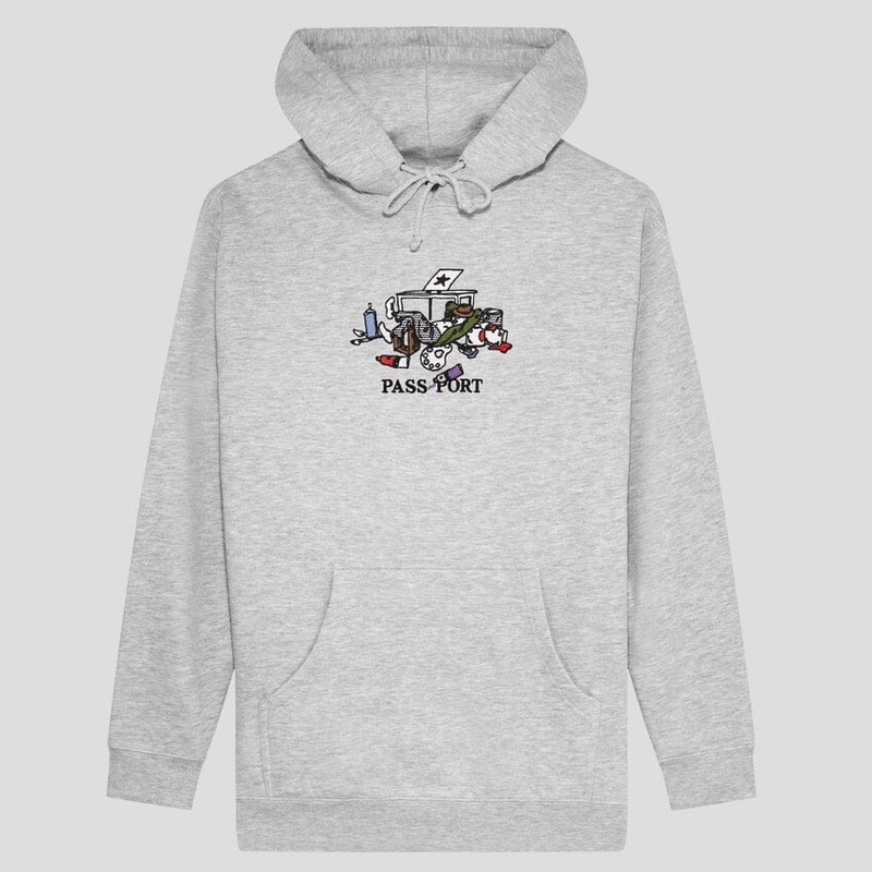 Passport Lucid Dream Hoodie|Ash|M|L|XL