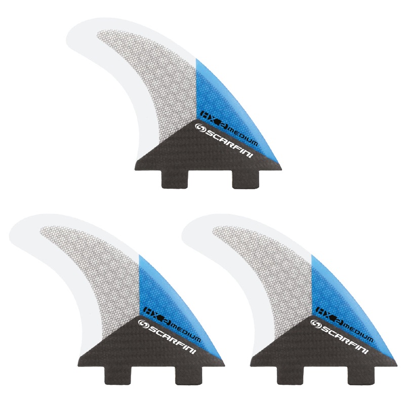 Set de 3 drives SCARFINI HX2 Carbon (taille M) (FCS)