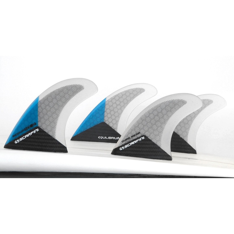 Set de 4 drives SCARFINI HX2 Quad Carbon (taille M) (FCS)