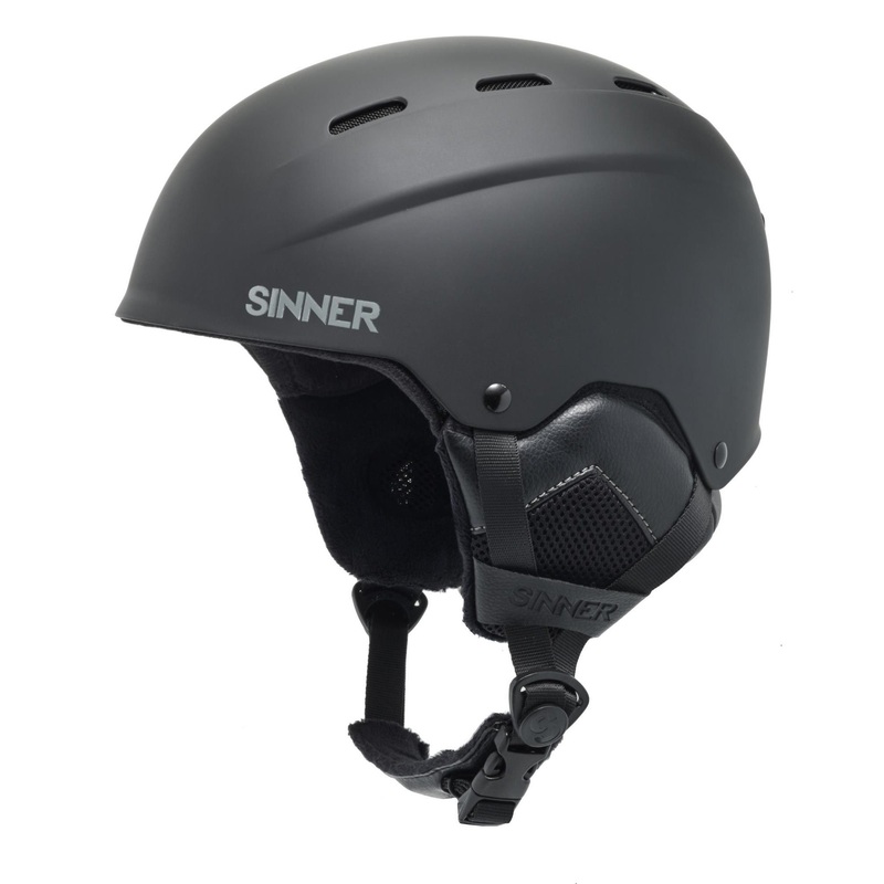 Sinner – Casque ski / snowboard TYPHOON – Black Matte
