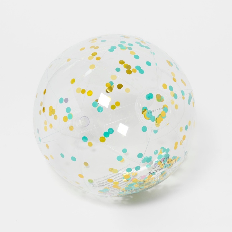 Sunnylife Inflatable Beach Ball – Confetti Multi
