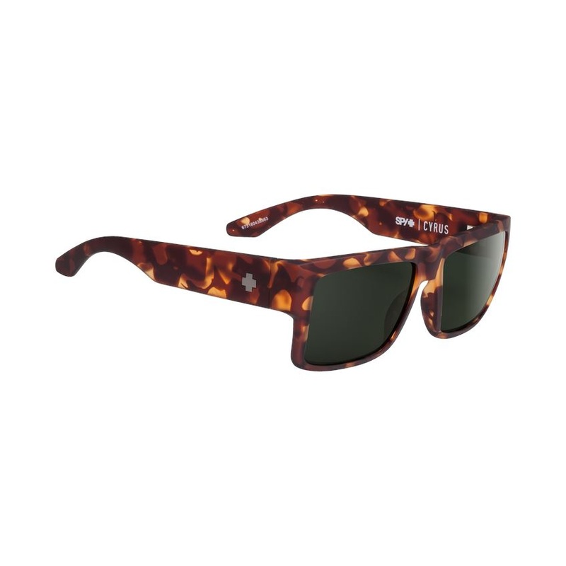 Spy Cyrus Sunglasses|Matte Black / Happy Grey Green|Black / Happy Grey Green|Soft Matte Camo Tort / Happy Grey Green|Soft Matte Black / Happy Bronze w Blue Spectra