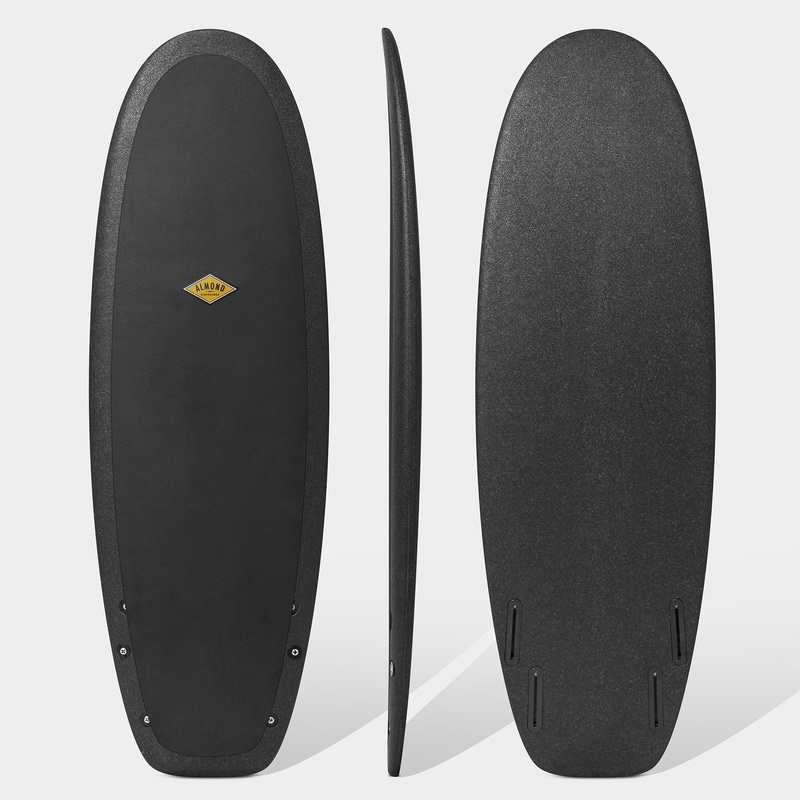 ALMOND Surfboards – R-Series 5’4 – Black