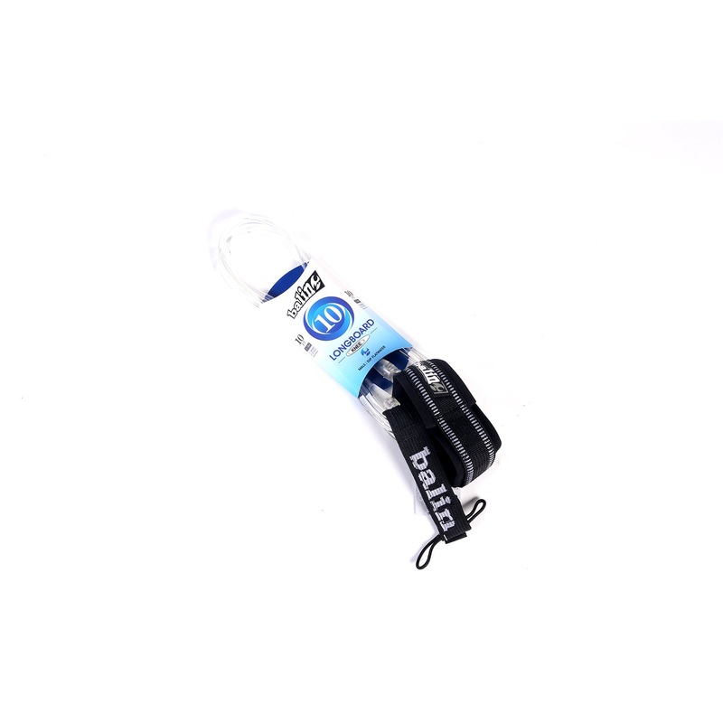 BALIN – Leash Longboard / SUP – Knee (7.4mm) – Clear