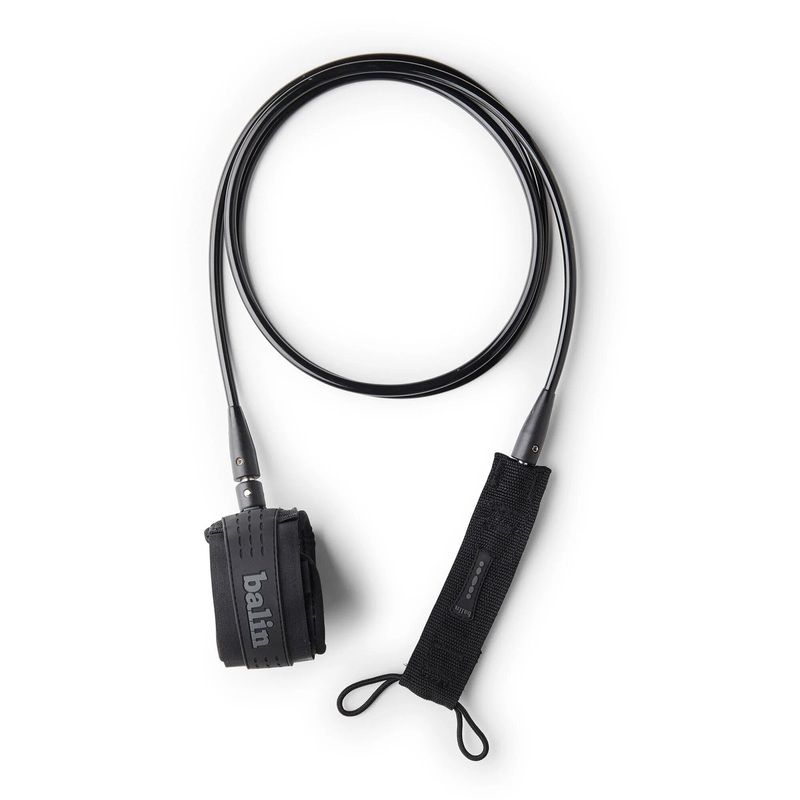 BALIN – Leash Surf – Cyclone (7.4mm) – Noir