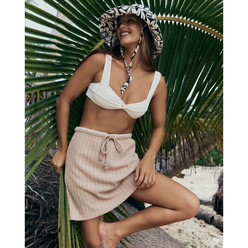 Billabong Lounger Mini Skirt|Cuban Sand|6|8|10|12
