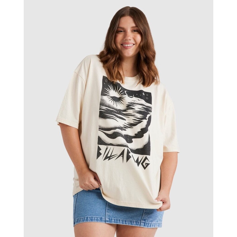 Billabong Night Walks T-Shirt|White Cap|6|8|10|12