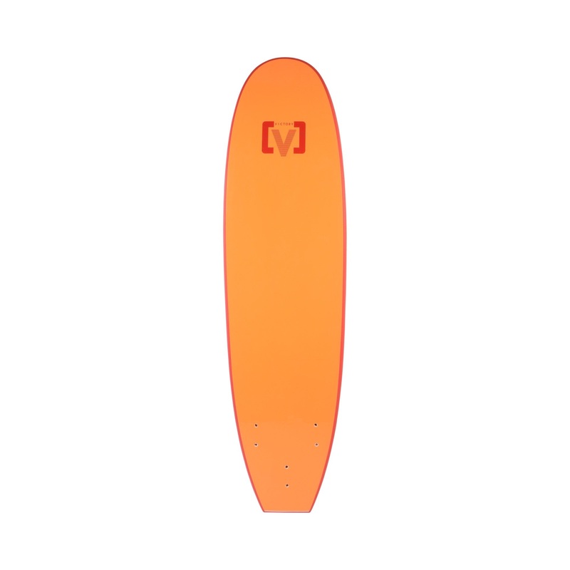 VICTORY – EPS Softboard – Planche de surf en Mousse – Malibu High Volume 7’0 – Red