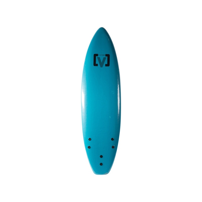VICTORY – EPS Softboard – Planche de surf en Mousse – Pointed 6’0 – Blue