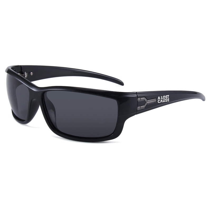 A Lost Cause Duel Sunglasses|Black / Smoke Lens