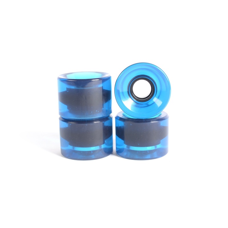 Roues skateboard – YOCAHER 60x44mm 78a – Translucid Blue