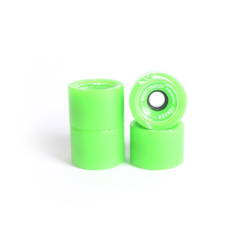 Roues skateboard – YOCAHER 70x52mm 78a – Neon Green