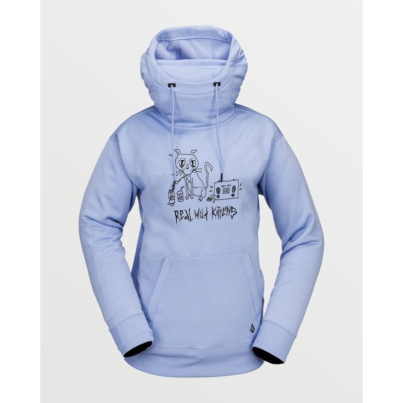 Volcom Riding Hydro Pull Over|Black|Crystal Blue|S|M|L|XL