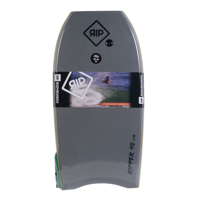 RIP Bodyboard – Ripper Stringer avec leash (EPS) – Grey / Blue