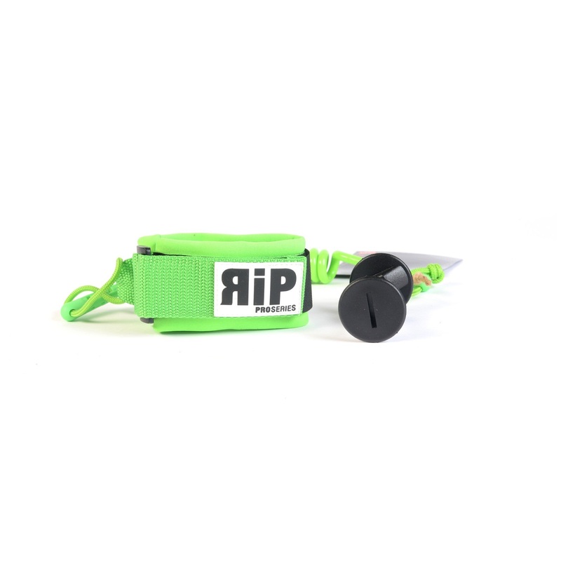 RIP – Leash Biceps Bodyboard No Swivel – Neon Green