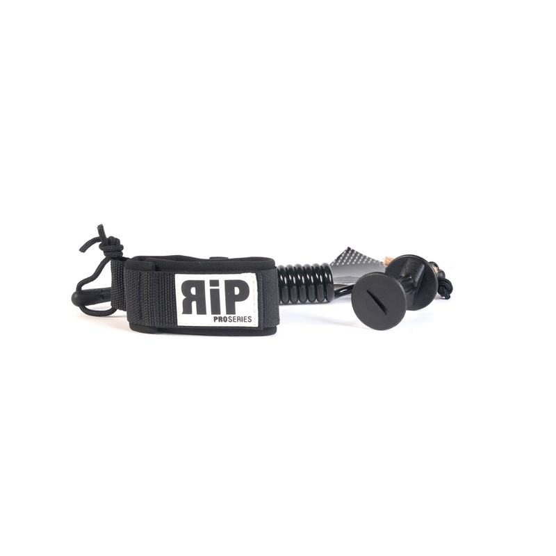 RIP – Leash Poignet Bodyboard No Swivel – Black