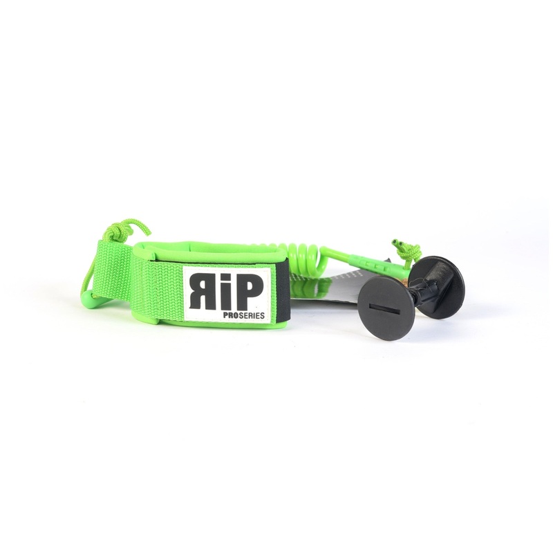 RIP – Leash Poignet Bodyboard No Swivel – Neon Green