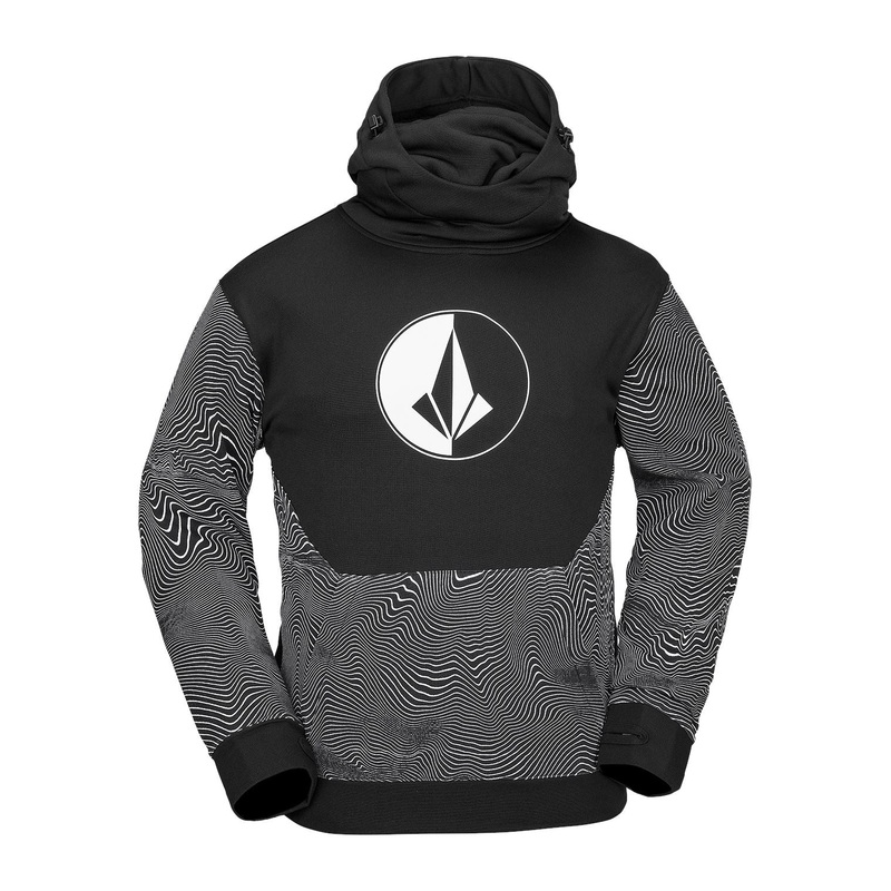 Volcom Hydro Riding Hoodie|Black Print|S|M|L|XL
